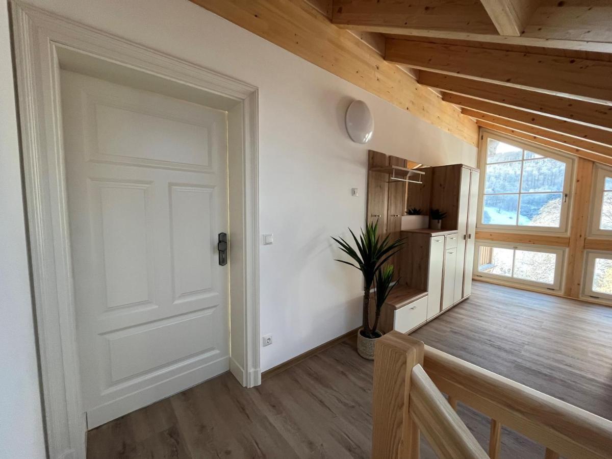 Ferienwohnung Blick Thyratal Obergeschoss Stolberg  Exterior photo